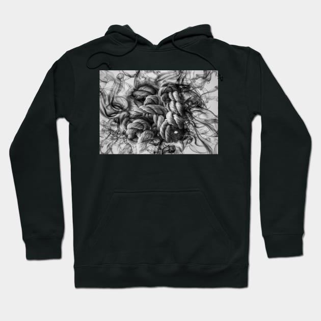 Rope knot smoke effect Hoodie by Russell102
